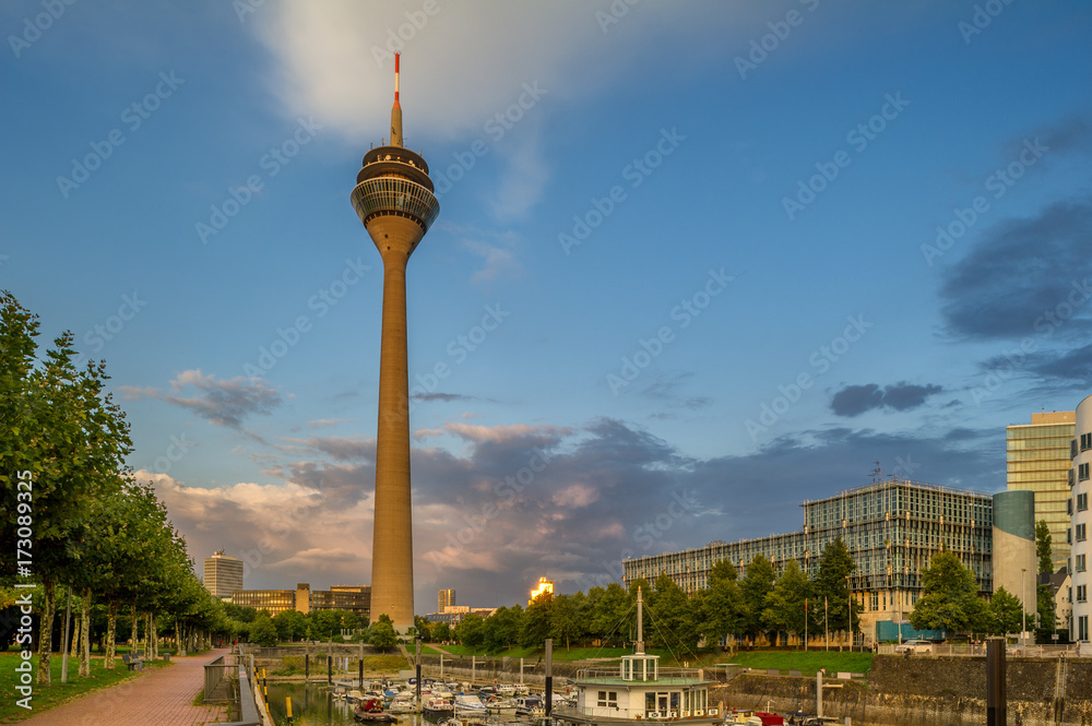 Naklejka premium Television tower Düsseldorf