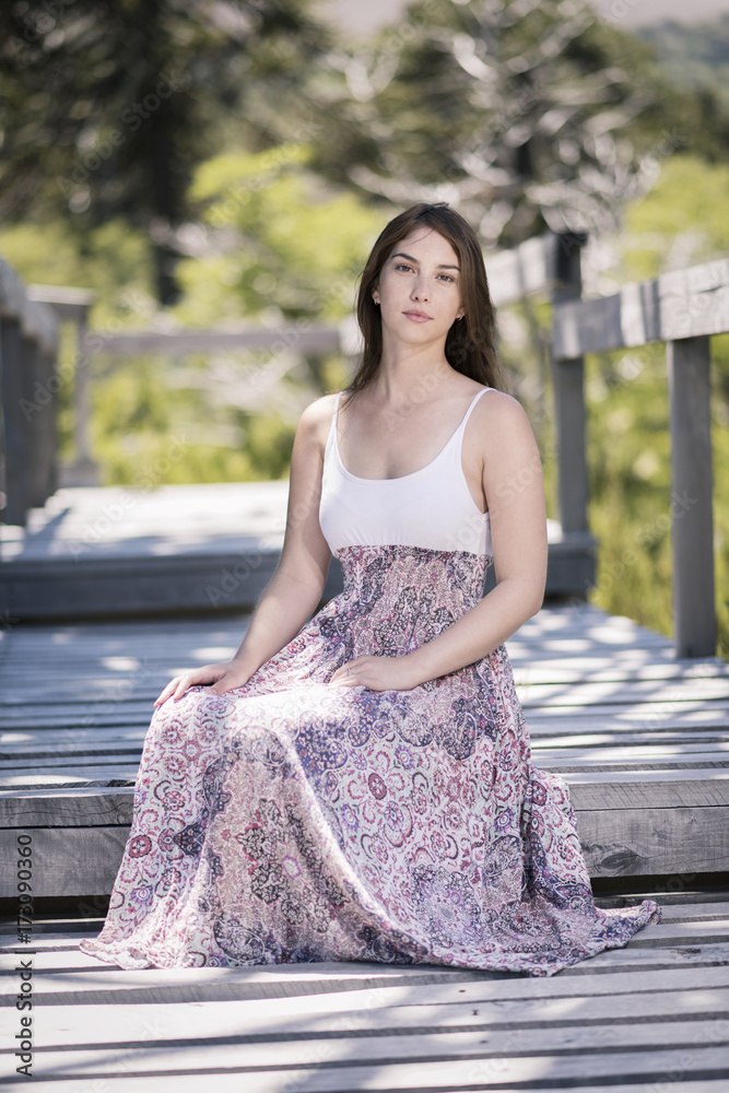 Naklejka premium Modelo