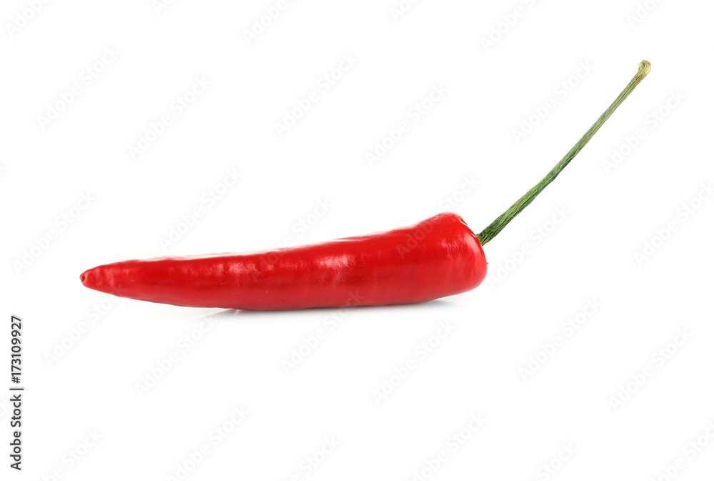Chili pepper on white background Chili pepper on white background