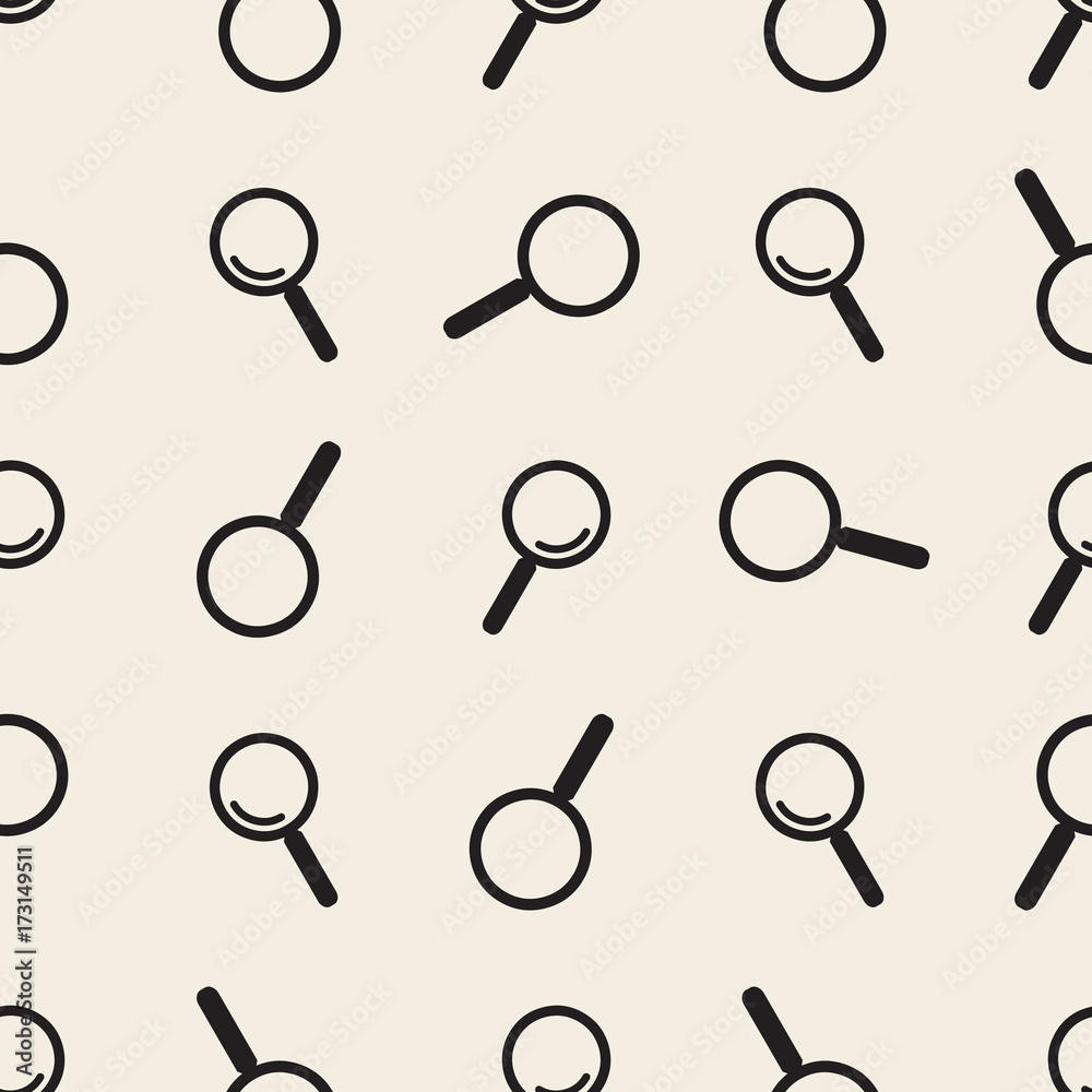 seamless monochrome magnifying glasspattern background seamless monochrome magnifying glasspattern background