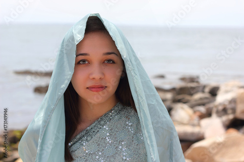 Fototapeta Light Blue Veil