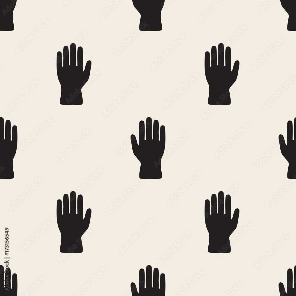 seamless monochrome glove pattern background seamless monochrome glove pattern background