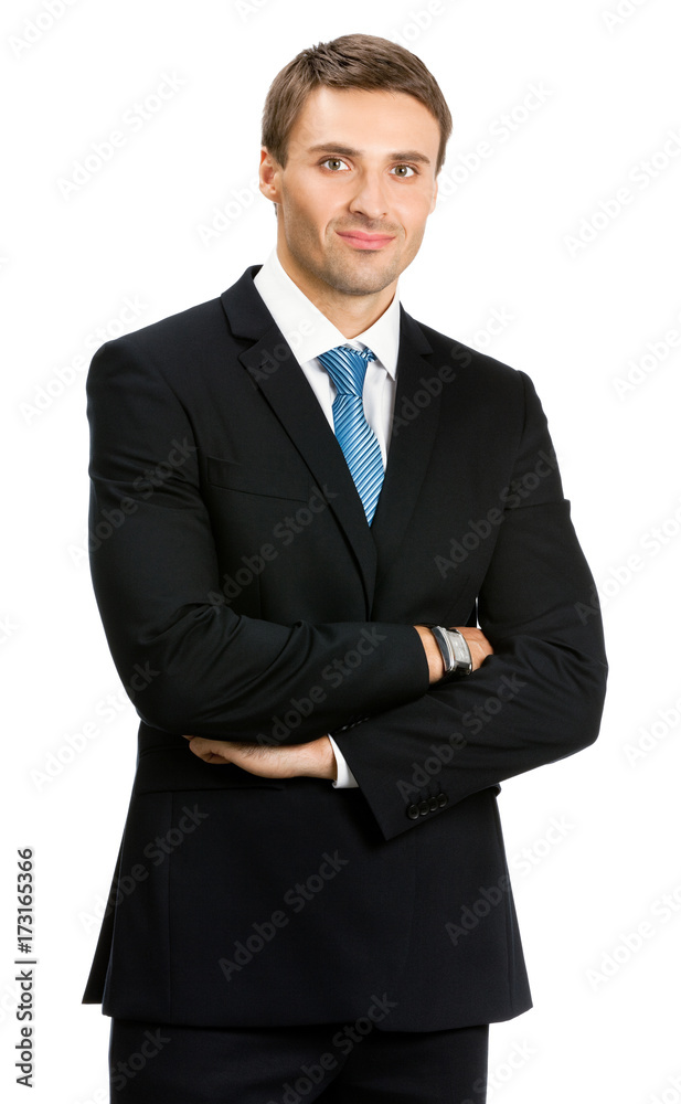  Businessman, isolated on white