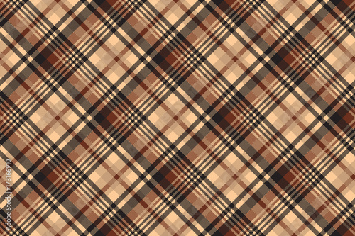 seamless pattern tartan chocolate color background