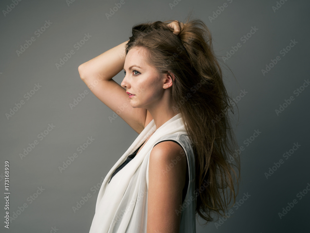 Portrait of beauty woman Portrait of beauty woman