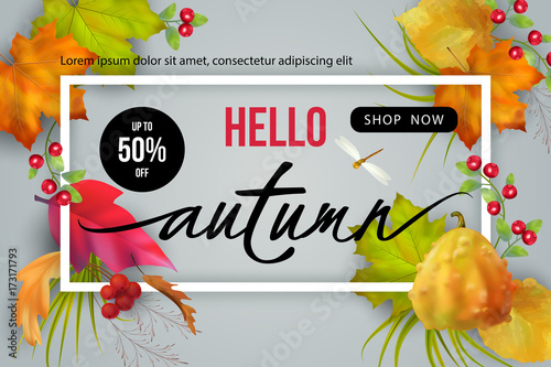 Autumn Sale Design