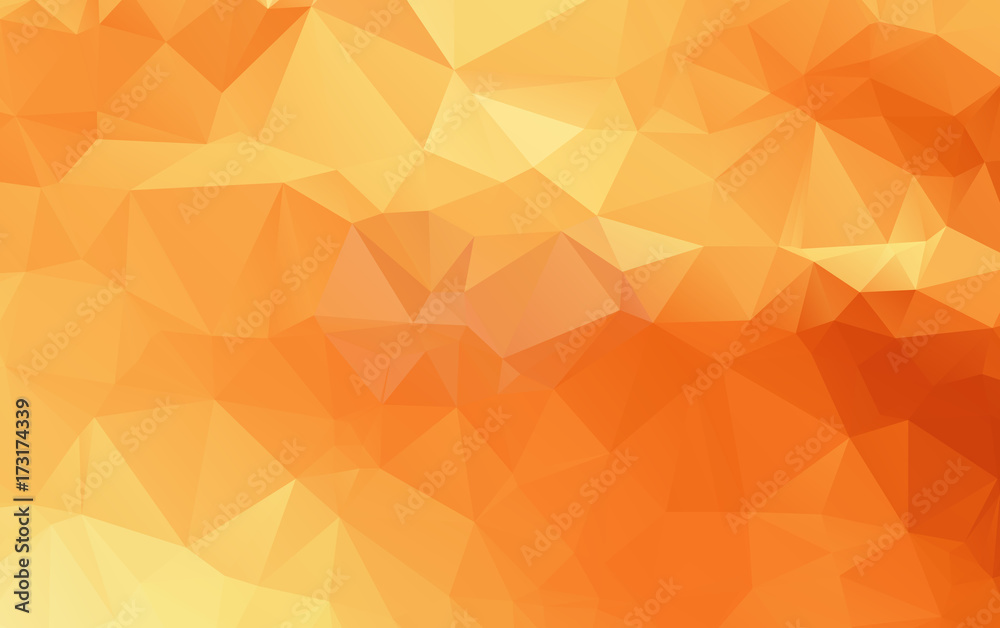 Obraz premium Light Orange Pattern. Seamless triangle Pattern. Geometric Pattern.Repeating pattern with triangle