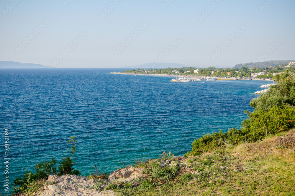 Idyllic and peaceful bay