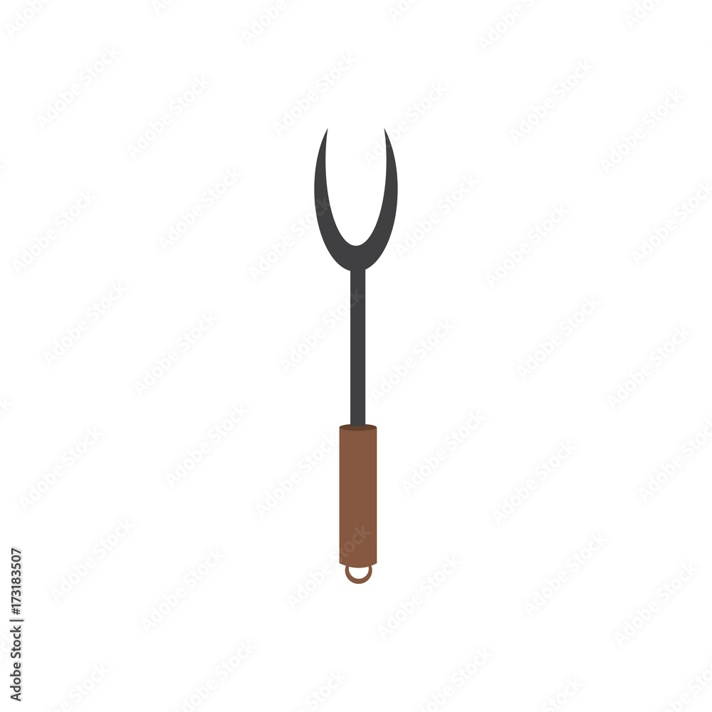 bbq icon vector, flat design best vector icon bbq icon vector, flat design best vector icon