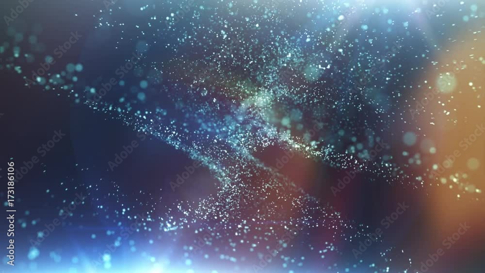 Seamless looping spiral particles, with beautiful light effects. 30 seconds long and loops. Check out our portfolio for similar backgrounds and much more!