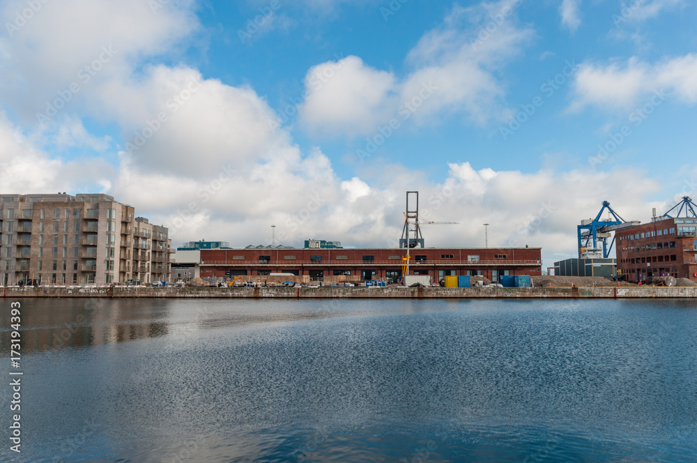 Fototapeta premium City development in Copenhagen Denmark