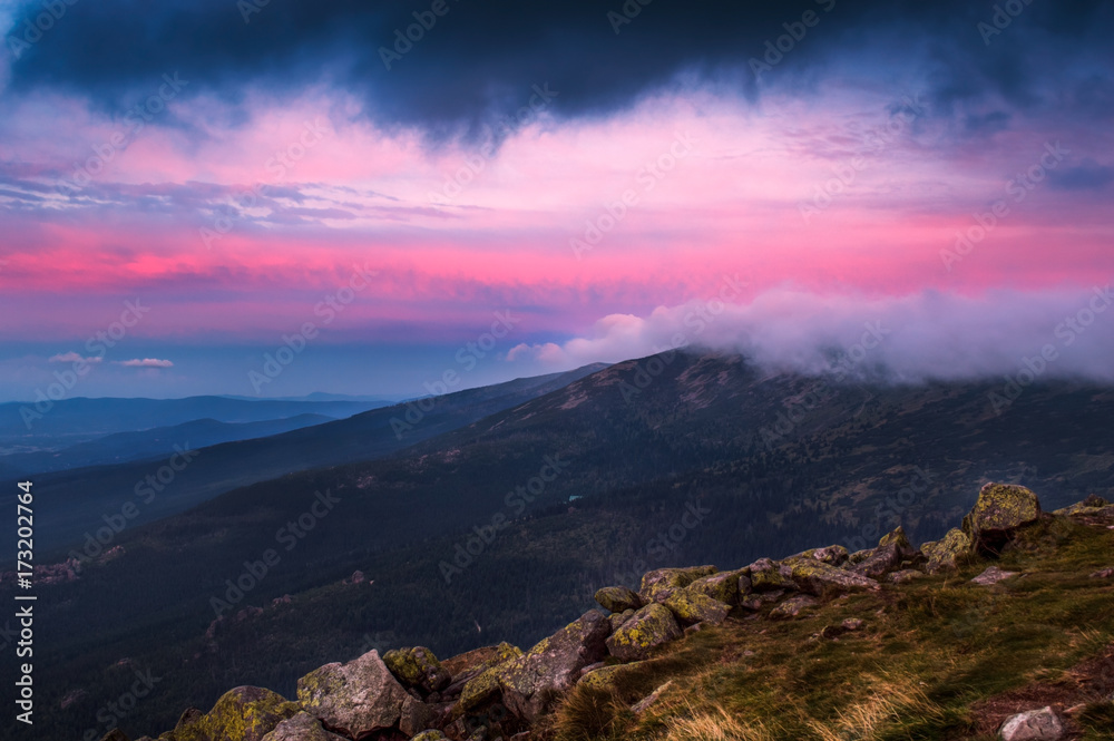 Stromy Sunset @Szrenica/Karkonosze
