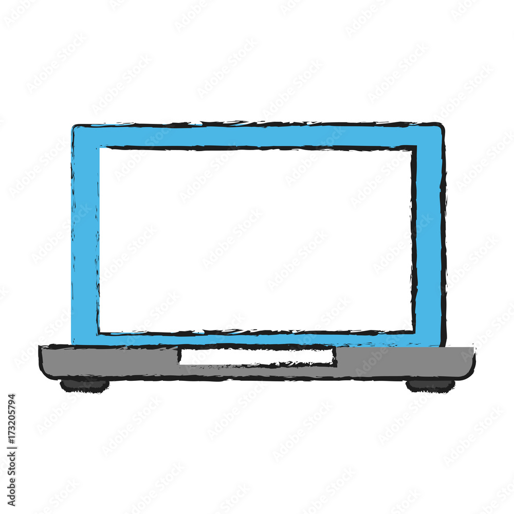 Laptop pc technology icon vector illustration graphic design Laptop pc technology icon vector illustration graphic design