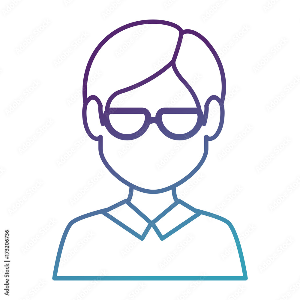 young man avatar character young man avatar character