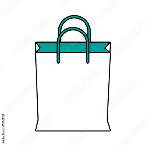 Shopping bag isolated icon vector illustration graphic design