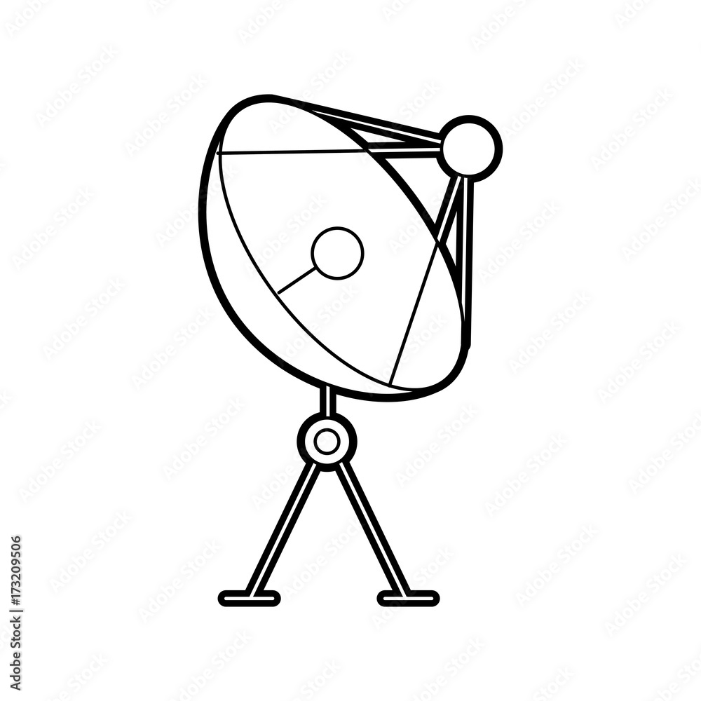 radar dish antenna for broadcast communication radar dish antenna for broadcast communication