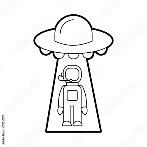austronaut abducted by ufo science fiction