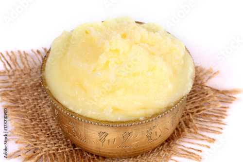 Bilde på lerret Desi ghee or clariified liquid butter, cooking oil, pure ghee