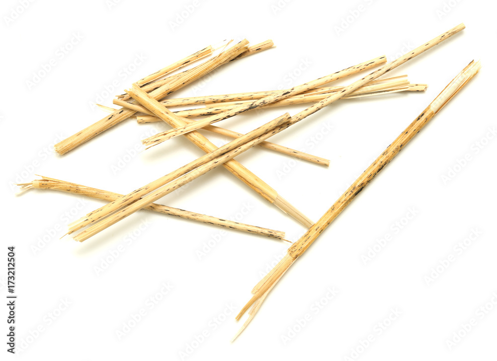 straw on white straw on white