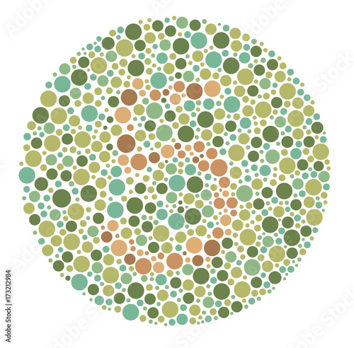 Ishihara test to detect color blindness