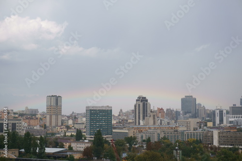 Kiev  rainbow after rain