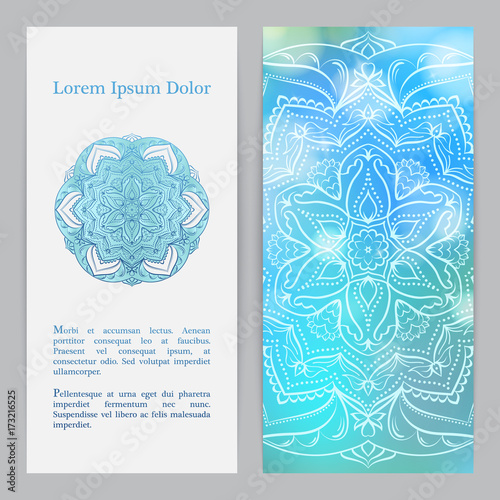 Flyer template set