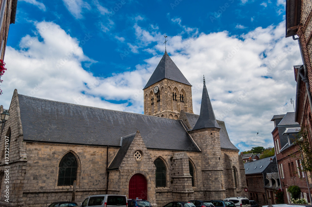 Fototapeta premium Veules les Roses.