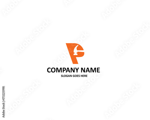 Free Download p letter repair logo - GFXLoad