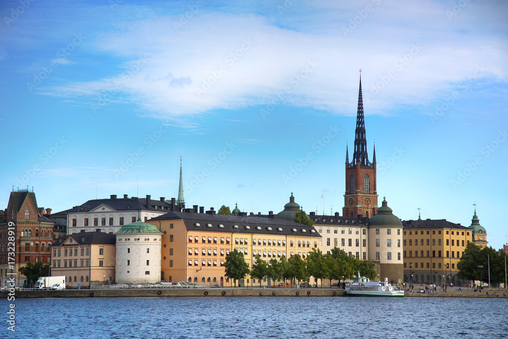View of Gamla Stan in Stockholm, Sweden
