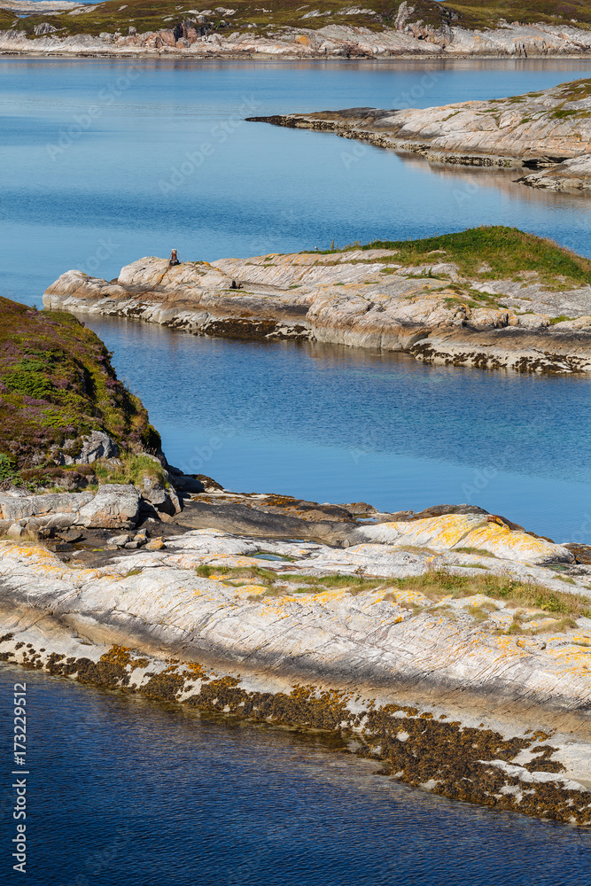 Fototapeta premium Beautiful view on norwegian fjords