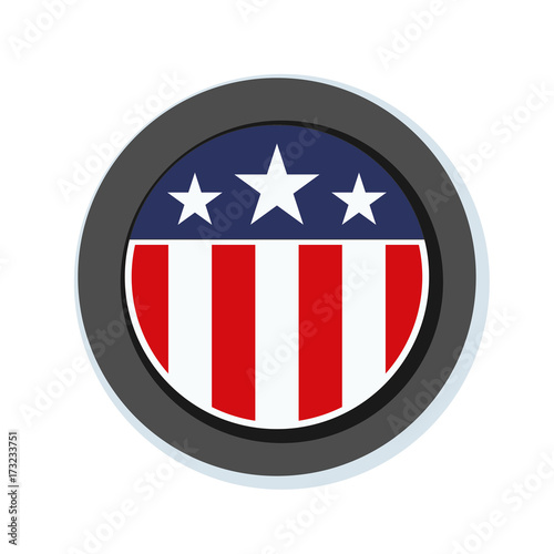 Free Download USA label sign illustration - GFXLoad