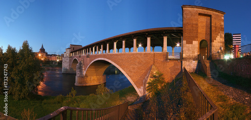 Pavia, il ponte coperto photo