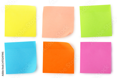 Wallpaper Mural colorful notes Torontodigital.ca