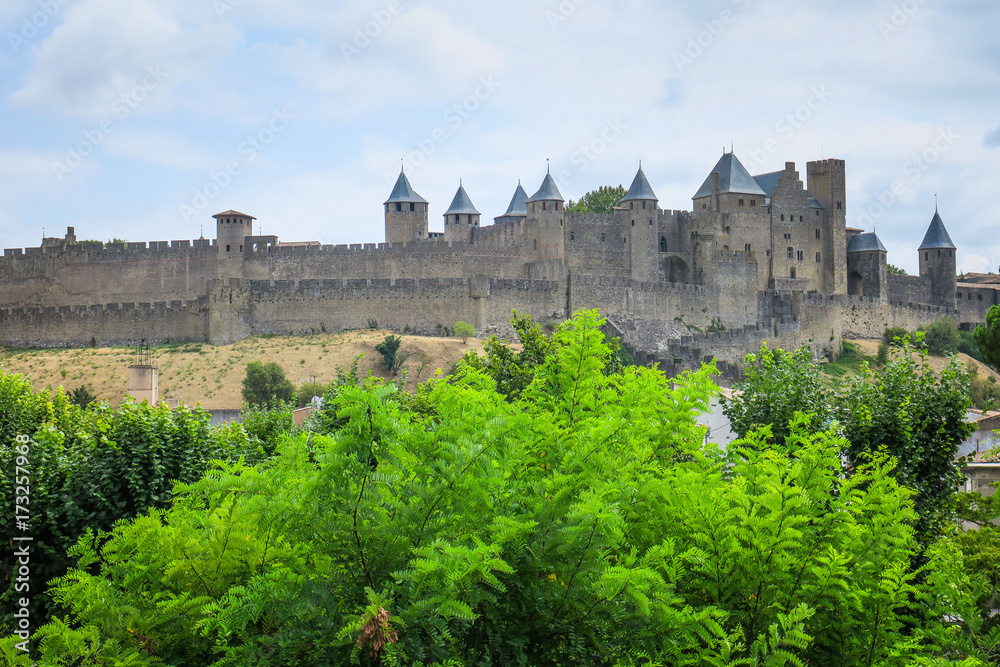 Visiting Carcassonne in France