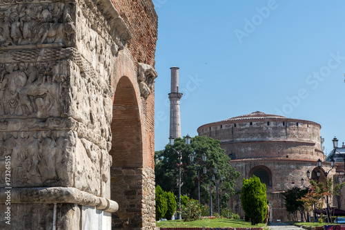 Arch of Galerius and Rotunda in Thessaloniki - Grecee photo