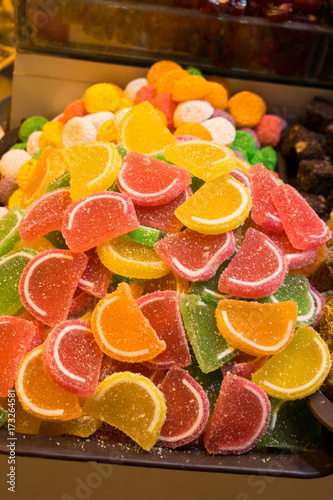 Lemon shaperd delicious candy and sweets photo