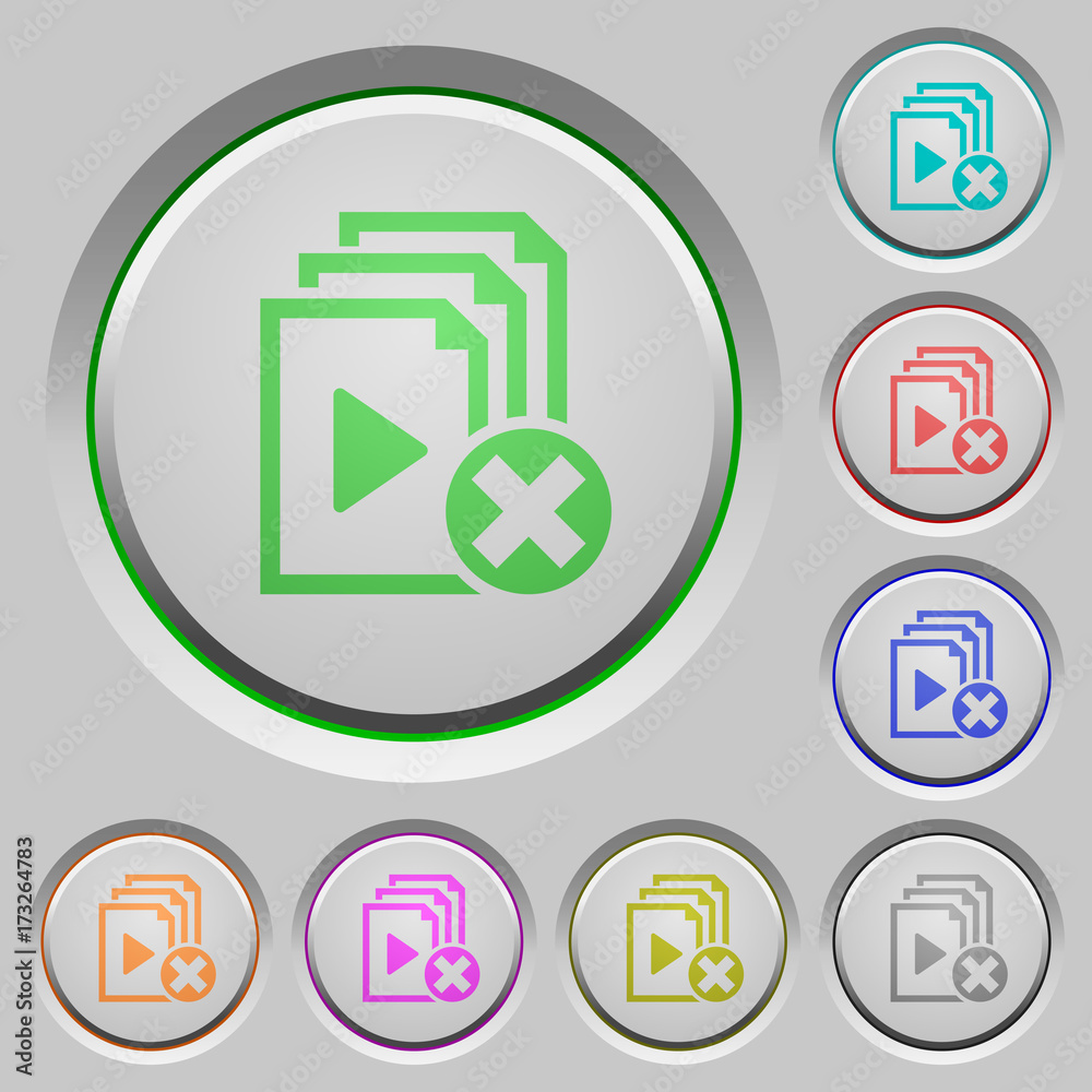 Cancel playlist push buttons Cancel playlist push buttons
