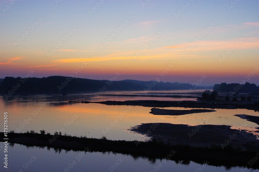 bord de Loire au petit matin