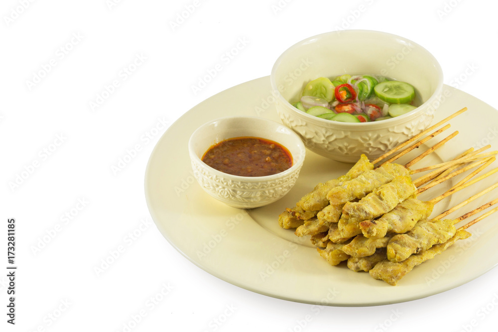 Pork satay Pork satay