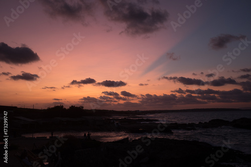 pôr-do-sol Formentera