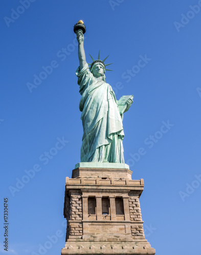 Statue of Liberty - Liberty Island  New York Harbor  NY  United States  USA