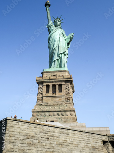 Statue of Liberty - Liberty Island  New York Harbor  NY  United States  USA