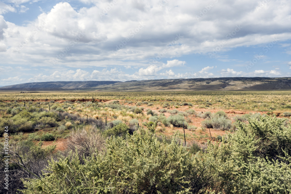 Marble Canyon Hwy 89 between Bitter Springs and Page, panoramic view, summer 2017 - Arizona, AZ, USA