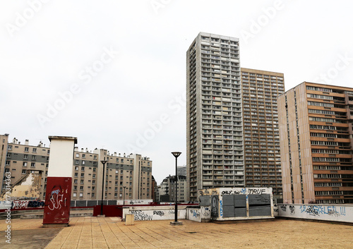 Obraz na płótnie Paris 13 w salonie