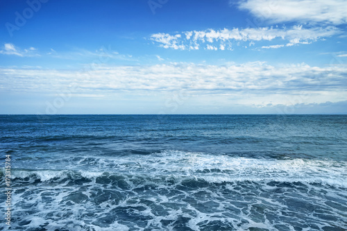 Picturesque seascape on summer day