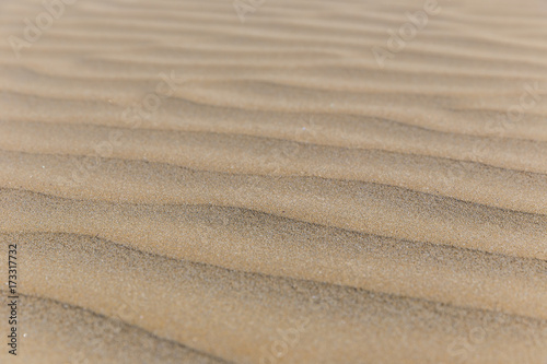 Texture of sand on the beach
