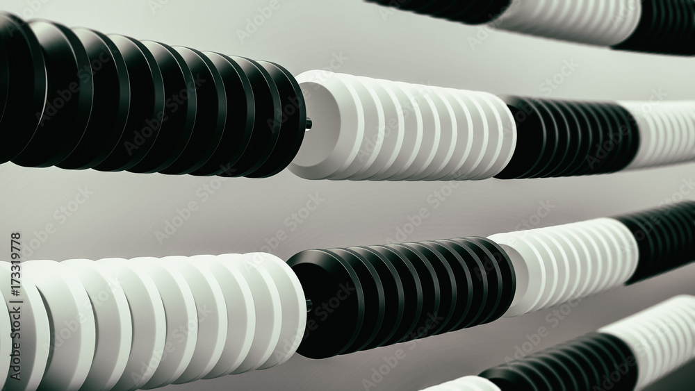 Abacus 3d illustration Abacus 3d illustration