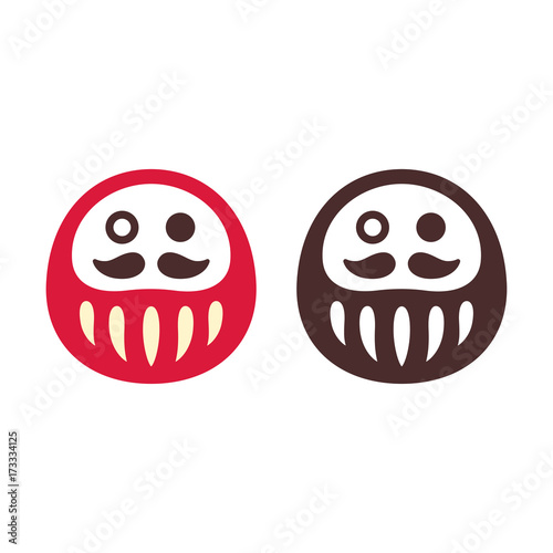 Daruma doll icon