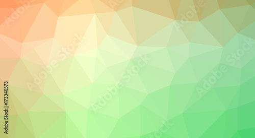 Abstract modern polygonal background based on geometric shapes of triangles of different sizes.