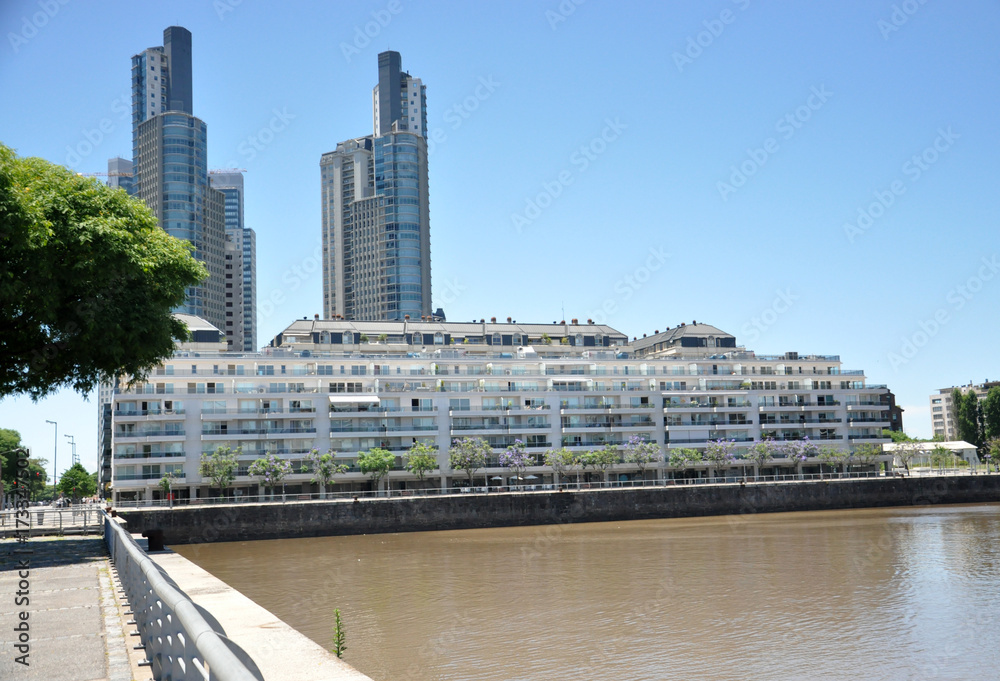 Naklejka premium Puerto madero buildings